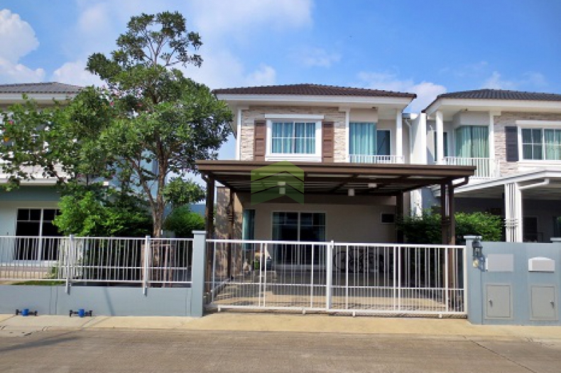 หมู่บ้านวิลาจิโอ 2 พระราม 2 Villaggio 2 Rama 2 ขายด่วน บ้านแฝด 2 ชั้น เนื้อที่ 36.30 ตร.ว ต่อเติมครบ สวย พร้อมอยู่