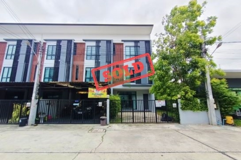 หมู่บ้านนารา คลัสเตอร์ ร่มเกล้า – สุวรรณภูมิ Nara Cluster ขายด่วน ทาวน์โฮม 3 ชั้น เนื้อที่ 38.90 ตร.ว สร้างใหม่ เพียง 2 ยูนิตสุดท้ายเท่านั้น
