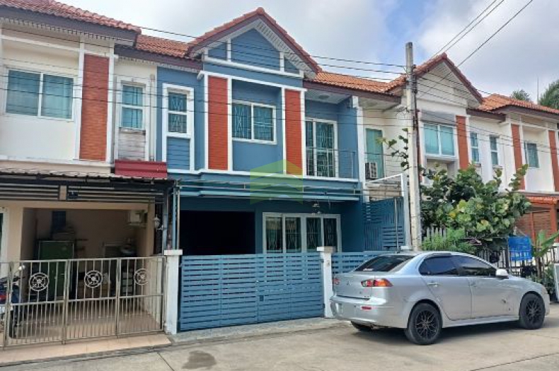 หมู่บ้าน เจ้าพระยาทาวน์ บางกร่าง Baan Chao Phraya Town ขายด่วน ทาวน์เฮ้าส์ 2 ชั้น เนื้อที่ 22.10 ตร.ว.ทำเลดี พร้อมอยู่