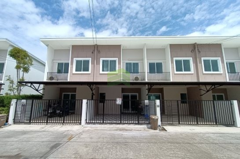 หมู่บ้าน เบล็ส วิลล์ สุขุมวิท-บางปู Bless Ville Sukhumvit-Bangpu ขายด่วน ทาวน์โฮม 2 ชั้น เนื้อที่ 17.50 ตร.ว สวย ต่อเติมครบ พร้อมอยู่