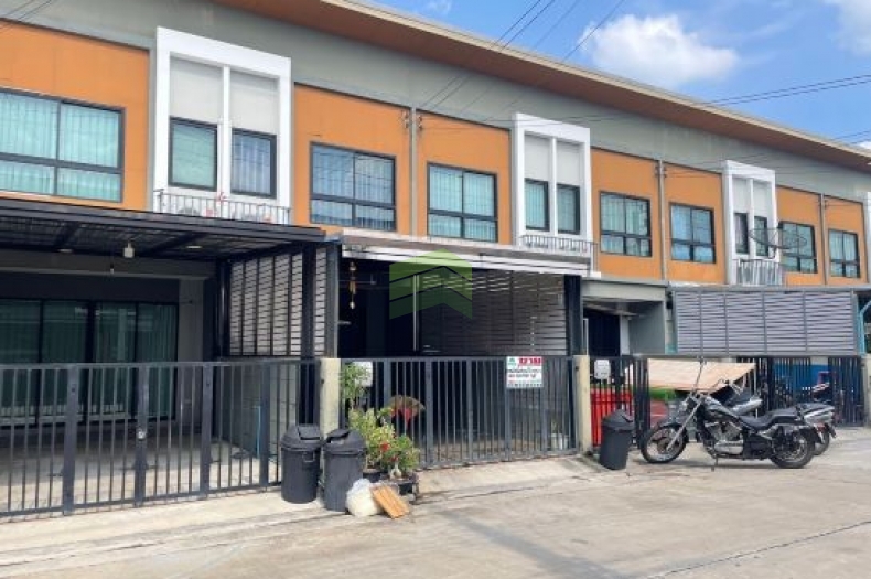 หมู่บ้าน เทอร์ร่า วิลล์ ลาดหลุมแก้ว TERRA VILLE LADLUMKAEW ขายด่วน ทาวน์เฮ้าส์ 2 ชั้น เนื้อที่ 16.10 ตร.ว ทำเลดี ราคาต่อรองได้ พร้อมอยู่