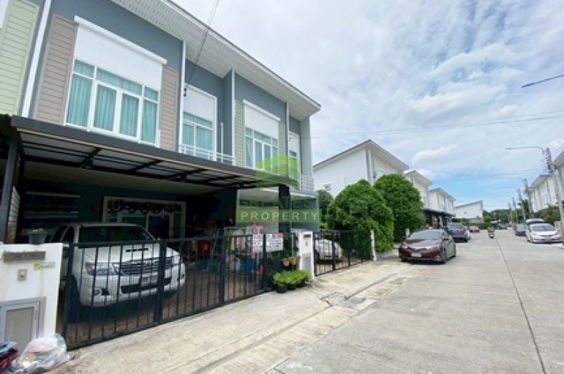 หน้าบ้าน Q District Casa City กิ่งแก้ว สุวรรณภูมิ