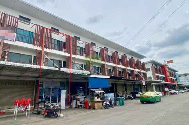 ขายอาคารพาณิชย์ ตลาดคลองสี่เมืองใหม่ คลองหลวง เนื้อที่ 20 ตร.ว ทำเลค้าขาย ติดถนน เหมาะประกอบธุรกิจ โฮมออฟฟิศ