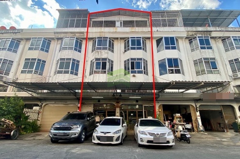 ขายด่วน อาคารพาณิชย์ 3.5 ชั้น ซอยสามัคคี 32 ท่าทราย นนทบุรี เนื้อที่ 40 ตร.ว ทำเลดี เหมาะทำโฮมออฟฟิศ ประกอบธุรกิจ