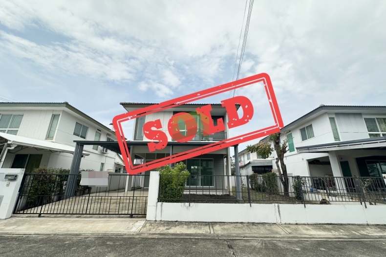 ขายบ้านเดี่ยว 2 ชั้น หมู่บ้าน อินนิซิโอ1 ปิ่นเกล้า วงแหวน เนื้อที่ 54 ตร.ว แต่งครบ ทำเลดี ราคาต่อรองได้