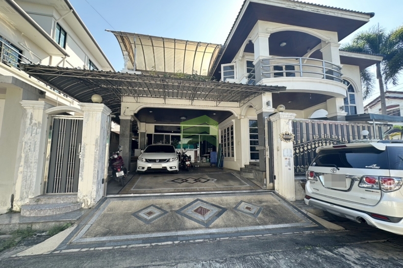 ขายบ้านเดี่ยว 2 ชั้น หมู่บ้านสินทวีงามเจริญ เนื้อที่ 74.20 ตร.ว แต่งหรู ทำเลดีสุดโซนพระราม 2