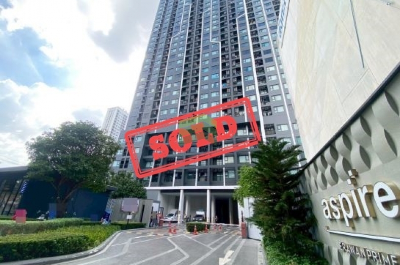 ขาย คอนโด แอสปาย เอราวัณ ไพร์ม Aspire Erawan Prime ชั้น 10 เนื้อที่ 35 ตร.ม เฟอร์ครบ เดินทางสะดวก ติดBTS เอราวัณ