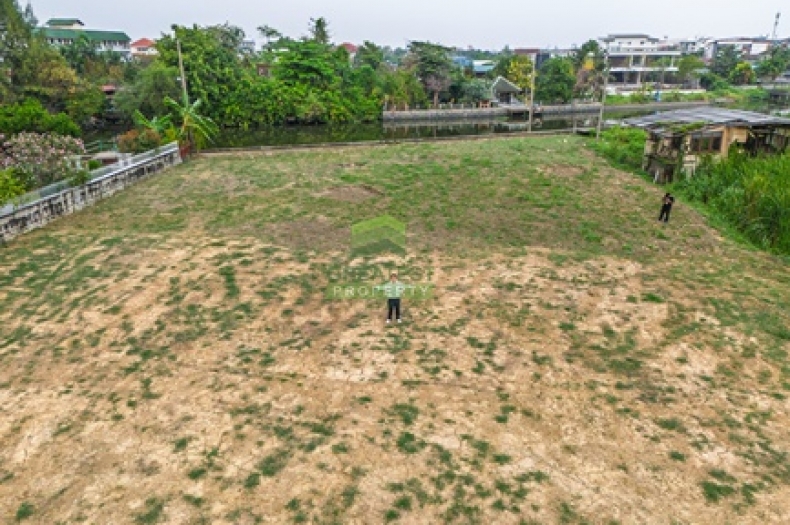 ที่ดินสวนผัก ติดคลองมหาสวัสดิ์ 