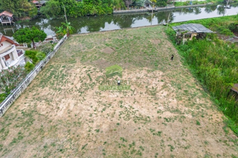 ที่ดินสวนผัก ติดคลองมหาสวัสดิ์ 