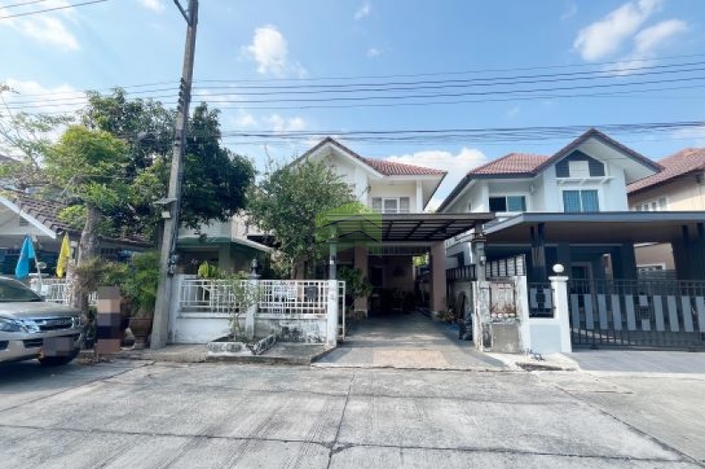 ขายบ้านแฝด หมู่บ้าน เสนากรีนวิลล์ ลำลูกกา คลอง 2 SENA Green Ville Lamlukka Klong 2 เนื้อที่ 41.10 ตร.ว ตกแต่งครบ ทำเลดี