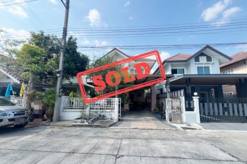 ขายบ้านแฝด หมู่บ้าน เสนากรีนวิลล์ ลำลูกกา คลอง 2 SENA Green Ville Lamlukka Klong 2 เนื้อที่ 41.10 ตร.ว ตกแต่งครบ ทำเลดี