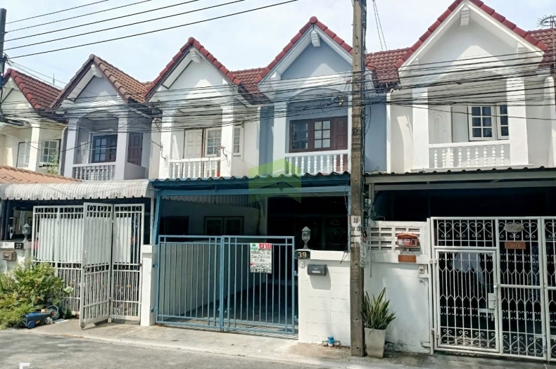 ทาวน์เฮ้าส์ ซอยรามอินทรา 117 บ้าน 2 ชั้น บรรยากาศสงบ ใกล้มีนบุรี