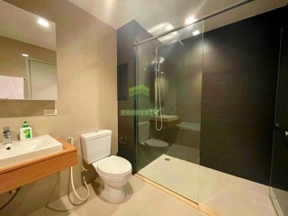 ห้องน้ำคอนโดเดอะวัลลีย์ เขาใหญ่ แยกโซนเปียกและโซนแห้งด้วย Shower Box