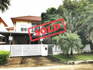 N0600651, หมู่บ้าน ธารารมณ์ แกรนด์ ธนบุรี พรอเมนาคโฮม  ขายด่วน บ้านเดี่ยว 2 ชั้น เนื้อที่ 60.90 ตร.ว พระราม 2 ท่าข้าม บางขุนเทียน 