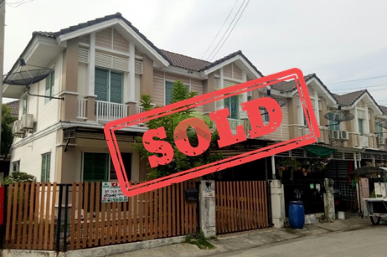 หมู่บ้าน พฤกษาวิลล์38 กิ่งแก้ว-หนามแดง ขายด่วน ทาวน์เฮ้าส์ 2 ชั้น เนื้อที่ 26.80 ตร.ว แปลงมุม บางพลี สมุทรปราการ