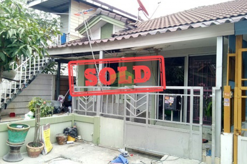 ขายด่วน หมู่บ้าน พฤกษา 41 ซอย กันตนา บางใหญ่ ทาวน์เฮ้าส์ชั้นเดียว เนื้อที่ 29 ตร.ว แปลงริม 